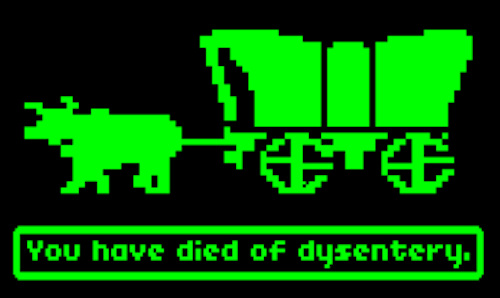 You have died of dysentery.